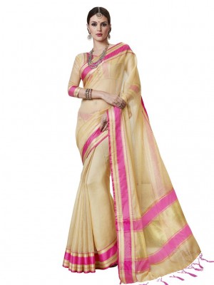 Indian New Fashion Ethnic Designer Kota Silk Saree With Free Blouse