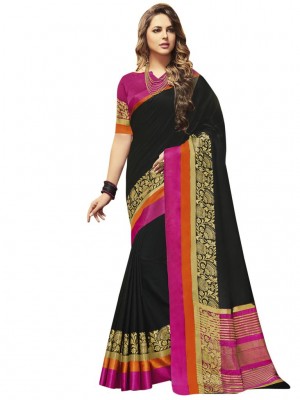 Indian New Fashion Ethnic Designer Banarasi Silk Saree With Free Blouse