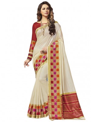 Indian New Fashion Ethnic Designer Banarasi Silk Saree With Free Blouse